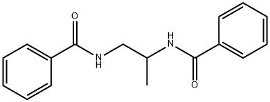 N,N'-1,2-propanediyldibenzamide Struktur