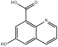 8-Quinolinecarboxylicacid,6-hydroxy-(9CI) Structure