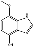 1H-Benzimidazol-4-ol,7-methoxy-(9CI) 结构式