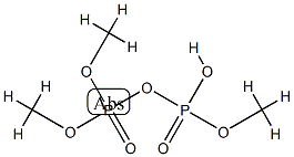 Diphosphoric acid α-hydrogen α,β,β-trimethyl ester 结构式