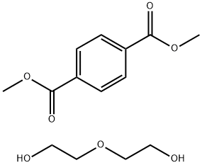 1,4-Benzenedicarboxylic acid, dimethyl ester, manuf. of, by-products from, polymers with diethylene glycol 结构式