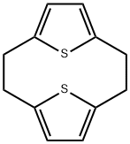 13,14-Dithiatricyclo[8.2.1.14,7]tetradeca-4,6,10,12-tetraene 结构式