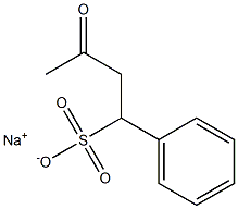 α-(2-Oxopropyl)benzenemethanesulfonic acid sodium salt 结构式