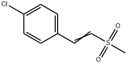 Benzene, 1-chloro-4-[(2-(methylsulfonyl)ethenyl]-,70784-97-3,结构式