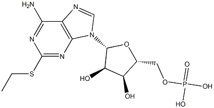 poly(2'-ethylthioadenylic acid) Struktur