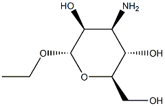 alpha-D-Mannopyranoside,ethyl3-amino-3-deoxy-(9CI) Structure