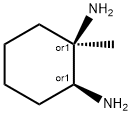 1,2-Cyclohexanediamine,1-methyl-,(1R,2S)-rel-(9CI) Structure