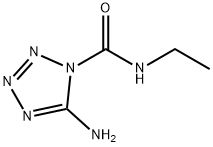 1H-Tetrazole-1-carboxamide,5-amino-N-ethyl-(9CI) 结构式