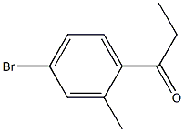 1-(4-bromo-2-methylphenyl)propan-1-one Structure