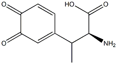 1,5-Cyclohexadiene-1-propanoicacid,alpha-amino-bta-methyl-3,4-dioxo-,(alphaS)-(9CI)|