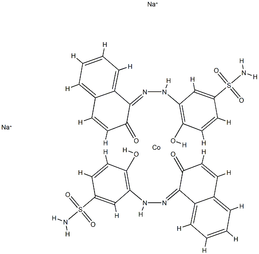 71060-75-8 disodium bis[4-hydroxy-3-[(2-hydroxy-1-naphthyl)azo]benzenesulphonamidato(2-)]cobaltate(2-)