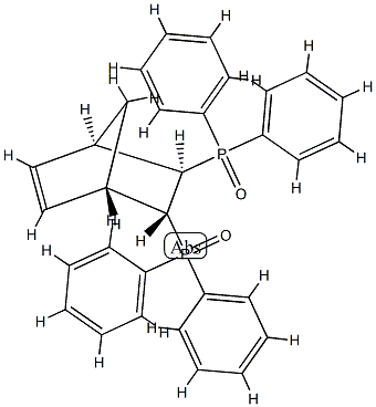 (1β,4β)-5β,6α-Bis(diphenylphosphinyl)bicyclo[2.2.1]hepta-2-ene,71075-24-6,结构式