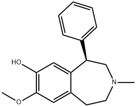 (5R)-2,3,4,5-Tetrahydro-8-methoxy-3-methyl-5α-phenyl-1H-3-benzazepin-7-ol Structure