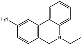 9-Phenanthridinamine,5-ethyl-5,6-dihydro-(9CI) Struktur