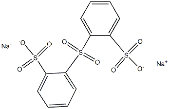 disodium sulphonylbis(benzenesulphonate) Structure