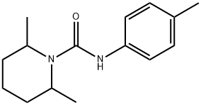 1-Piperidinecarboxamide,2,6-dimethyl-N-(4-methylphenyl)-(9CI) Struktur