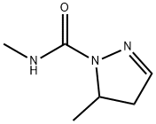 1H-Pyrazole-1-carboxamide,4,5-dihydro-N,5-dimethyl-(9CI) Structure