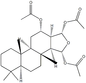 (13α)-12α,15α,17α-Triacetoxy-4,4,8-trimethyl-18-nor-16-oxa-5α-androstane|