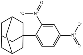 1-(2,4-Dinitrophenyl)tricyclo[3.3.1.13,7]decane,71466-57-4,结构式