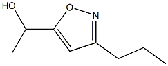 5-Isoxazolemethanol,-alpha--methyl-3-propyl-(9CI) 化学構造式