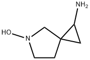 5-Azaspiro[2.4]heptan-1-amine,5-hydroxy-(9CI) Struktur