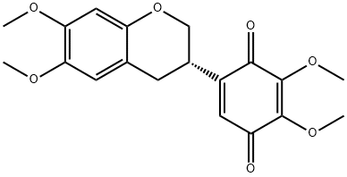 アブルキノンA 化学構造式