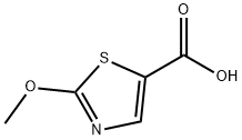 5-Thiazolecarboxylicacid,2-methoxy-(9CI) 化学構造式