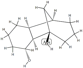 5,9-Methano-1H-benzocycloheptene-1,9(2H)-diol,octahydro-,(1R,4aS,5R,9R,9aR)-rel-(9CI) Structure