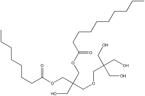 Decanoic acid, mixed esters with dipentaerythritol and octanoic acid|