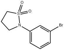 2-(3-bromophenyl)isothiazolidine 1,1-dioxide|N-(3-溴苯基)-1,3-丙磺胺