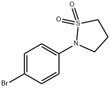 2-(4-溴苯基)异噻唑烷-1,1-二氧化物, 71703-16-7, 结构式