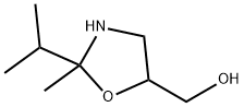 5-Oxazolidinemethanol,2-methyl-2-(1-methylethyl)-(9CI) Structure