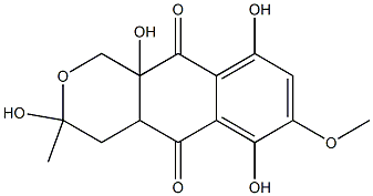 hydroxydihydrofusarubin Structure