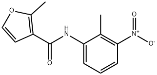 3-Furancarboxamide,2-methyl-N-(2-methyl-3-nitrophenyl)-(9CI) Struktur