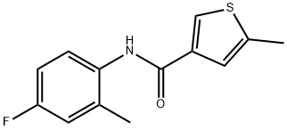 717858-87-2 3-Thiophenecarboxamide,N-(4-fluoro-2-methylphenyl)-5-methyl-(9CI)