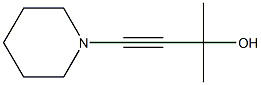 3-Butyn-2-ol,2-methyl-4-piperidino-(5CI) 化学構造式