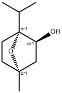 7-Oxabicyclo[2.2.1]heptan-2-ol,4-methyl-1-(1-methylethyl)-,(1R,2S,4R)-rel-(9CI) Structure