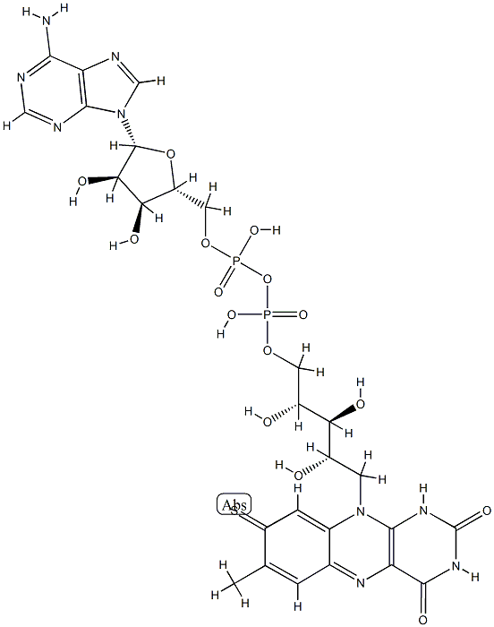 8-mercapto-FAD,71800-97-0,结构式