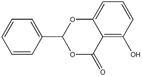 4H-1,3-Benzodioxin-4-one,5-hydroxy-2-phenyl-(9CI) Structure