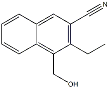 2-Naphthalenecarbonitrile,3-ethyl-4-(hydroxymethyl)-(9CI)|