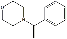 β-Morpholinostyrene,7196-01-2,结构式