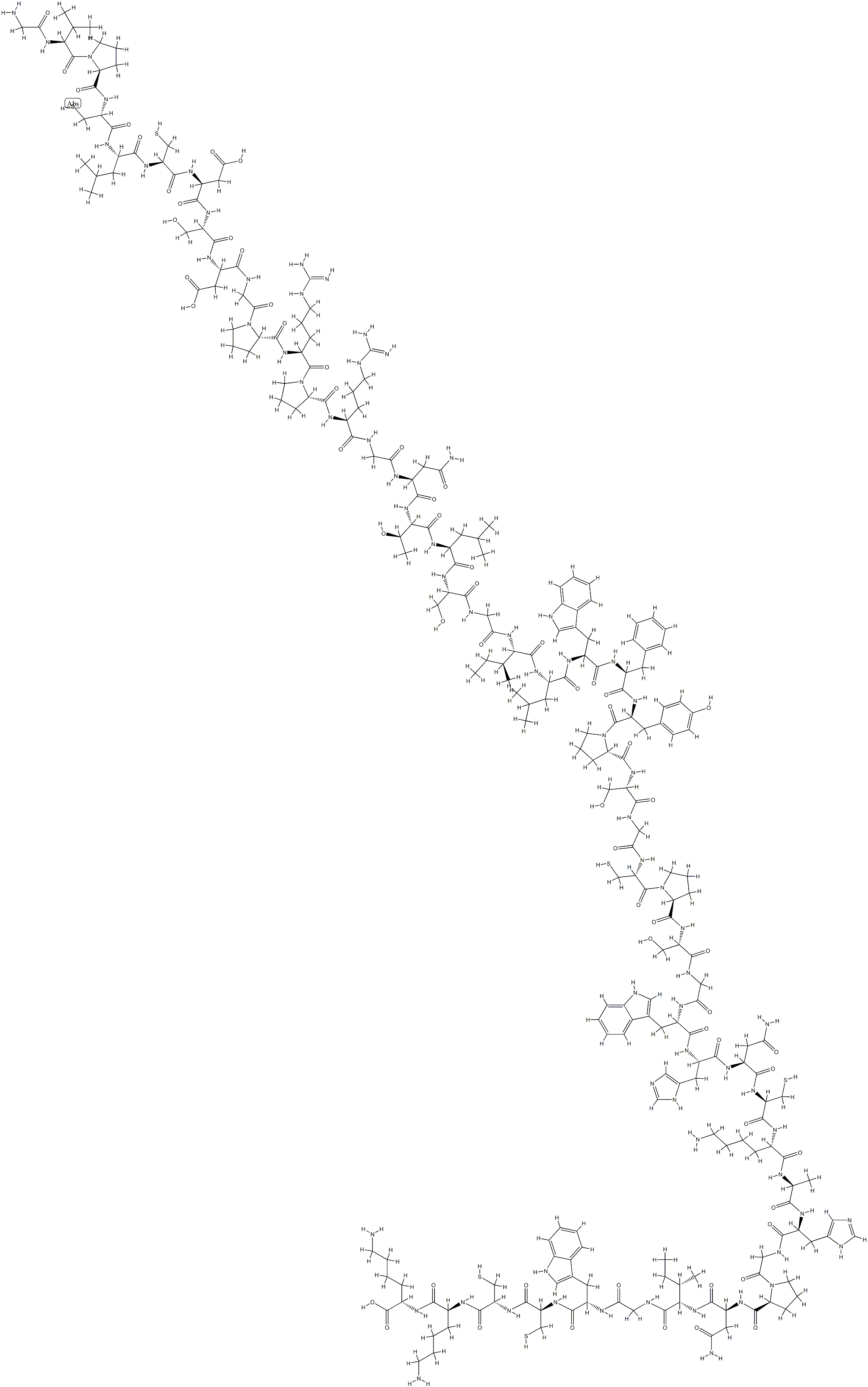 anthopleurin B Structure