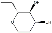 D-ribo-Heptitol, 1,5-anhydro-2,6,7-trideoxy- (9CI) Struktur