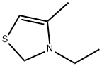 4-Thiazoline,3-ethyl-4-methyl-(5CI) Structure