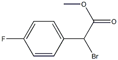 MethylbroMo(4-fluorophenyl)acetate 化学構造式