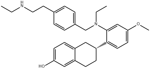 Elacestrant 化学構造式