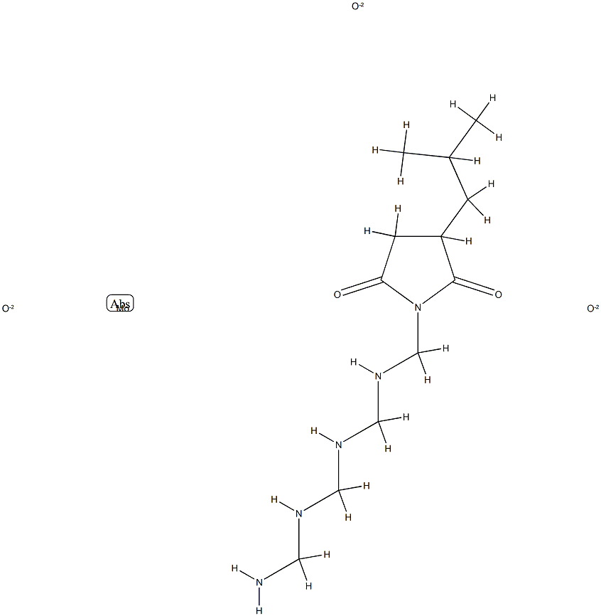 三氧化钼复合硫化物, 72269-41-1, 结构式