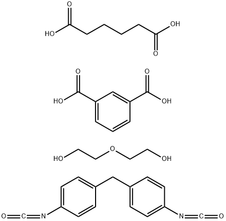 1,3-Benzenedicarboxylic acid, polymer with hexanedioic acid, 1,1-methylenebis4-isocyanatobenzene and 2,2-oxybisethanol|