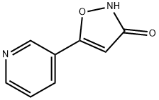 3(2H)-Isoxazolone,5-(3-pyridinyl)-(9CI) Structure