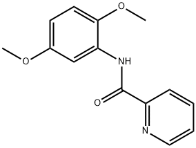 2-Pyridinecarboxamide,N-(2,5-dimethoxyphenyl)-(9CI),723257-62-3,结构式